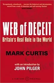 Book cover for "Web Of Deceit" by Mark Curtis