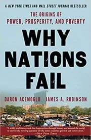 Book cover for "Why Nations Fail" by Daron Acemoglu