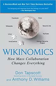 Book cover for "Wikinomics" by Don Tapscott