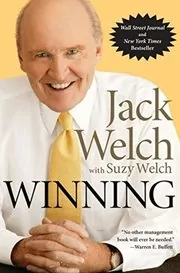 Book cover for "Winning" by Jack Welch