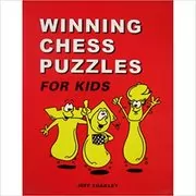 Book cover for "Winning Chess Puzzles for Kids" by Jeff Coakley