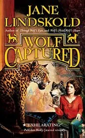 Book cover for "Wolf Captured" by Jane Lindskold