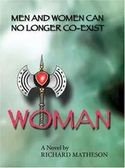 Book cover for "Woman / Third from the Sun / Born of Man" by Richard Matheson