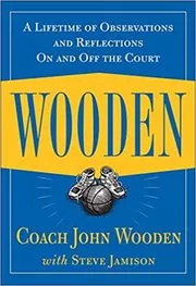 Book cover for "Wooden" by John Wooden