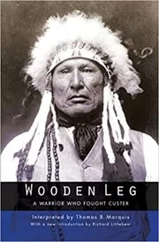 Book cover for "Wooden Leg" by Thomas B. Marquis