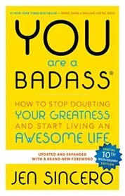 Book cover for "You Are a Badass" by Jen Sincero