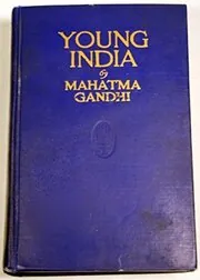 Book cover for "Young India"